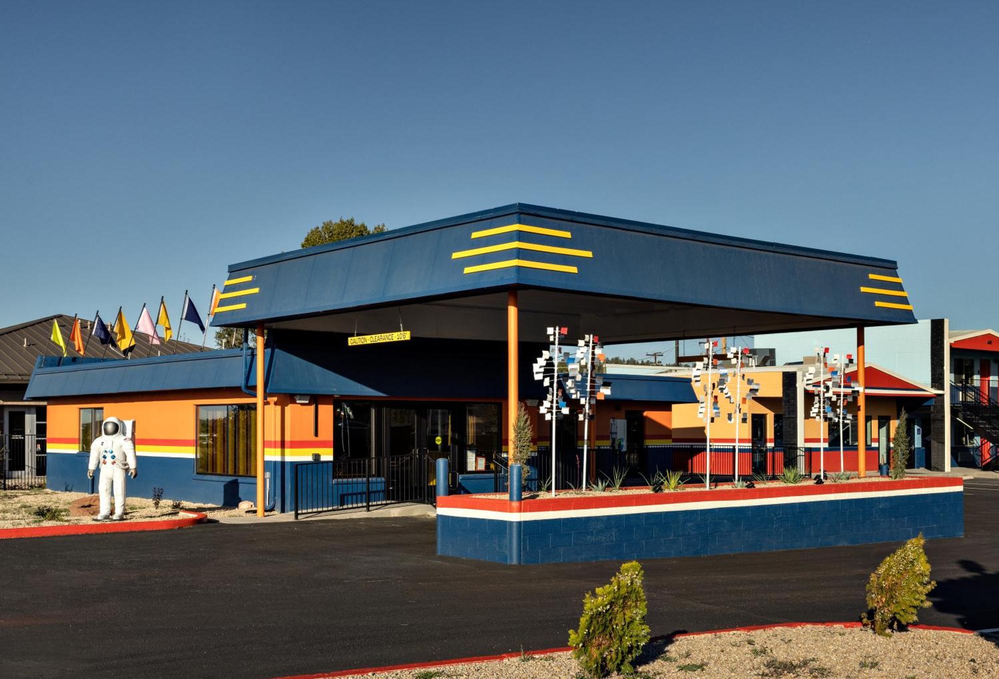 Americana Motor Hotel 弗拉格斯塔夫 外观 照片