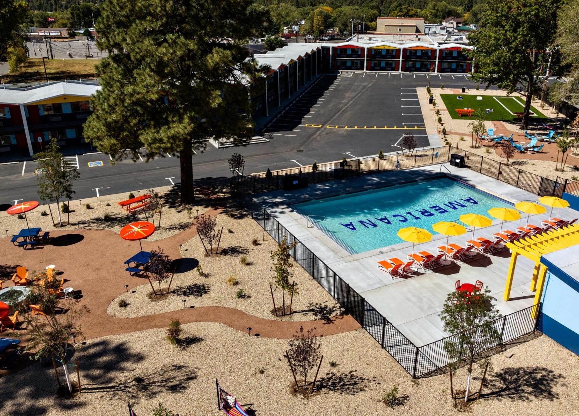 Americana Motor Hotel 弗拉格斯塔夫 外观 照片